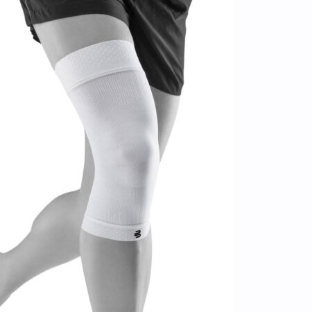 Kniebandage Bauerfeind Sports Compression Knee Support white / weiss