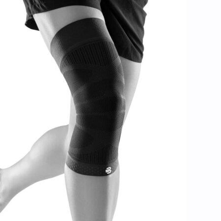Kniebandage Bauerfeind Sports Compression Knee Support black/schwarz