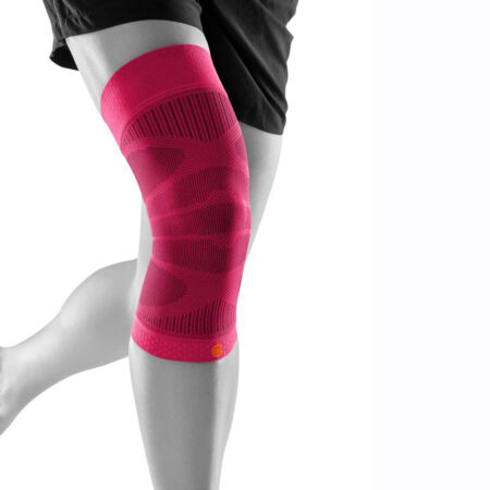 Kniebandage Bauerfeind Sports Compression Knee Support pink